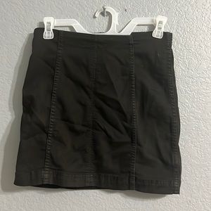 Black Free People Skirt